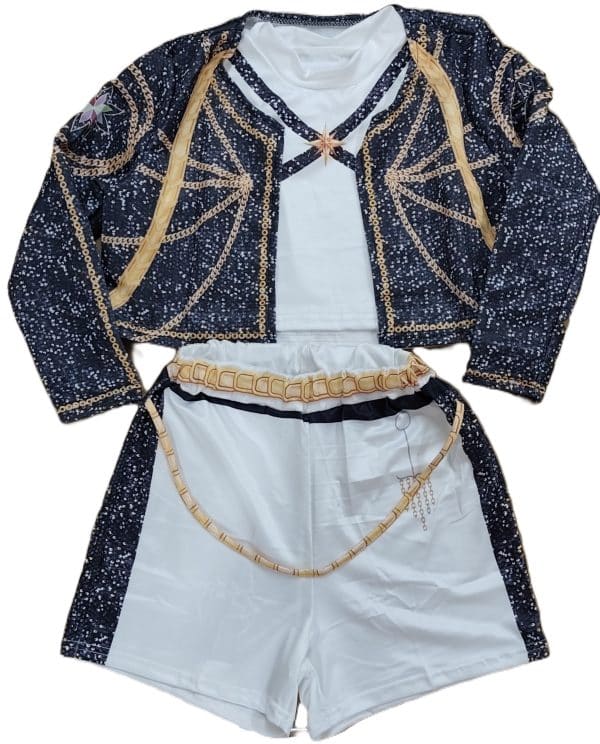 KPOP DEMON HUNTERS RUMI CARNIVAL COSTUME 150CM