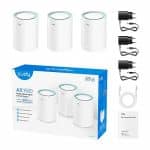 Cudy Mesh AX1500 Dual Band Gigabit Wi-Fi 6 3-Pack M1500