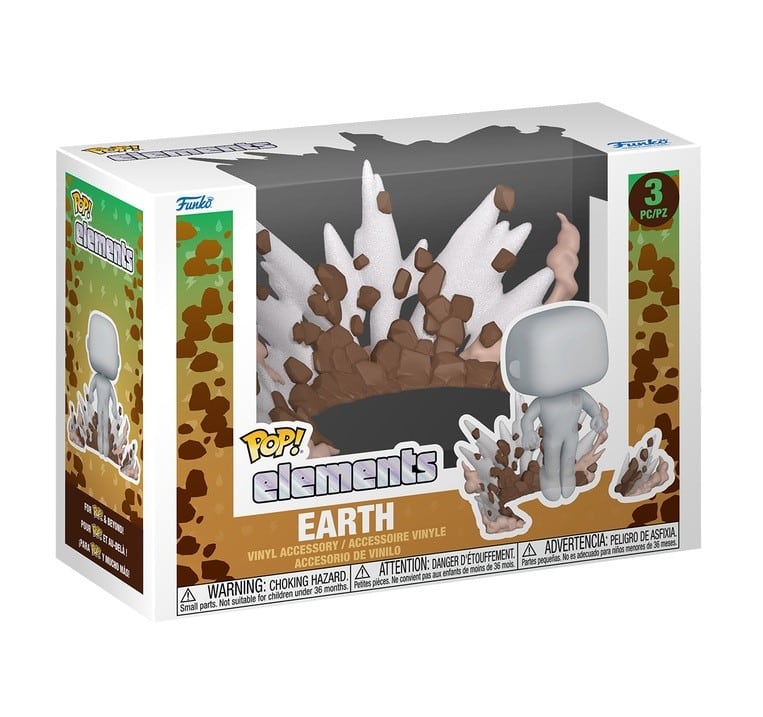 889698888530.jpg POP FUNKO! ELEMENTS: EARTH DIRT ROCK FIGURE - Image 1