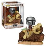 POP FUNKO DELUXE! STAR WARS MANDALORIAN AND THE CHILD FIGURE