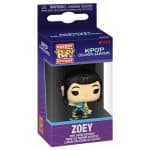 FUNKO POP KEYCHAIN! DEMON HUNTERS ZOEY