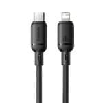 BASEUS LIGHTNING TO USB C CABLE 1M BLACK