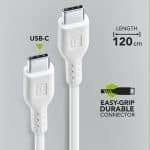 CELLULARLINE TYPE C TO TYPE C CABLE 120CM