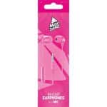 MUSIC SOUND IN EAR EARPHONES WITH JACK PINK