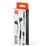 JBL TUNE 305 WIRED EARPHONES WITH TYPE C BLACK