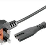GOOBAY CURRENT MAINS CABLE BLACK 1.80M