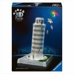 RAVENSBURGER 3D ICONICS TORRE PENDENTE DI PISA NIGHT EDITION 216PCS PUZZLE