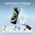 Vention Powerbank Wireless Magnetic 5000mAh 20W Black FHSB0 - Image 3