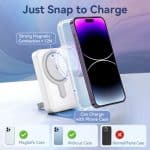 Vention Powerbank Wireless Magnetic 10000mAh 22.5W Black FHTB0 - Image 4