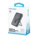 Vention Powerbank Wireless Magnetic 10000mAh 20W with Stand Black FHNB0
