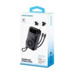 Vention Powerbank Wireless+Travel Charger 6in1 10000mAh Black FHXB0