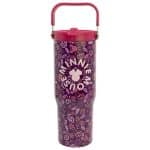 STOR MINNIE MOUSE CHEERY LECIOUS INSULATED STAINLESS STEEL INSULATED TUBLER WITH HANDLE 860ml
