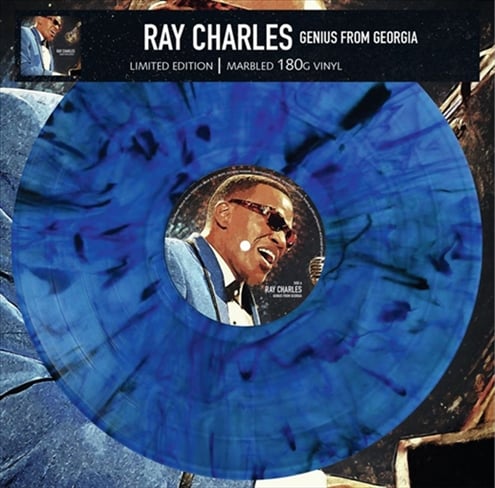 RAY CHARLES GENIUS FROM GEORGIA LIMITED EDITION COLOURED LP