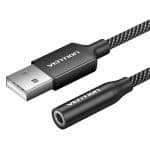 VENTION AUDIO CONVERTER USB A TO 1X3.5MM 1M CABLE