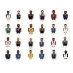 GIOCHI PREZIOSI NBA BRICK HEROES NATIONAL BASKETBALL ASSOCIATION